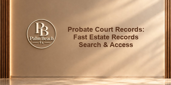 Probate Court Records: Fast Estate Records Search & Access